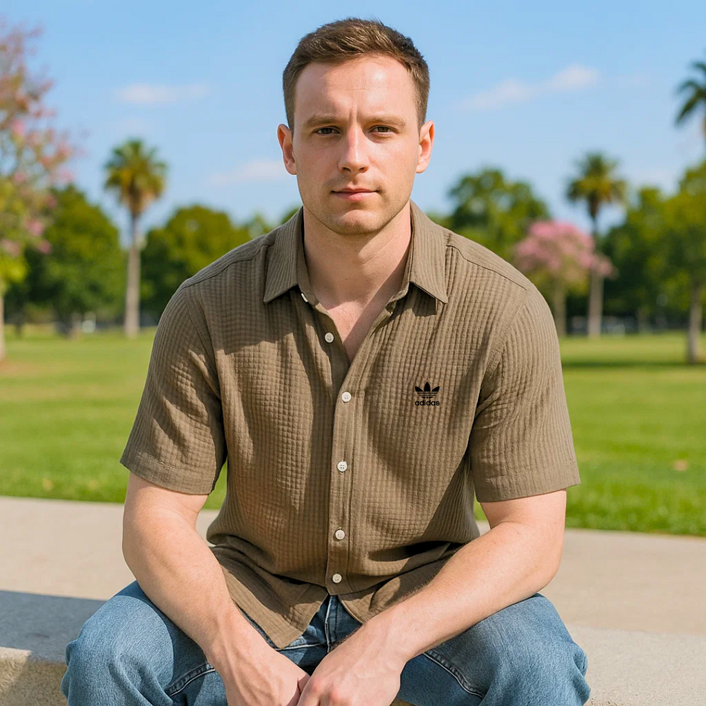 Nuova camicia alla moda per uomo