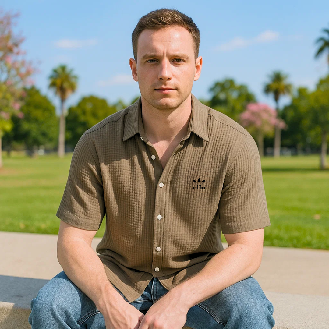 Nuova camicia alla moda per uomo