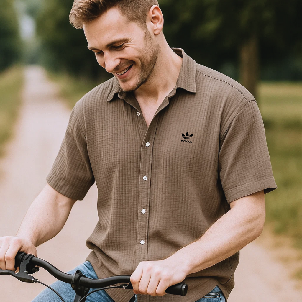 Nuova camicia alla moda per uomo