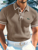 LC™ | Polo estiva a coste – Maglia di cotone di prima qualità