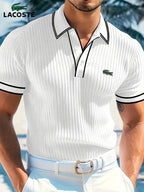 LC™ | Polo estiva a coste – Maglia di cotone di prima qualità