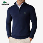 LC™ - Maglione da uomo con mezza zip
