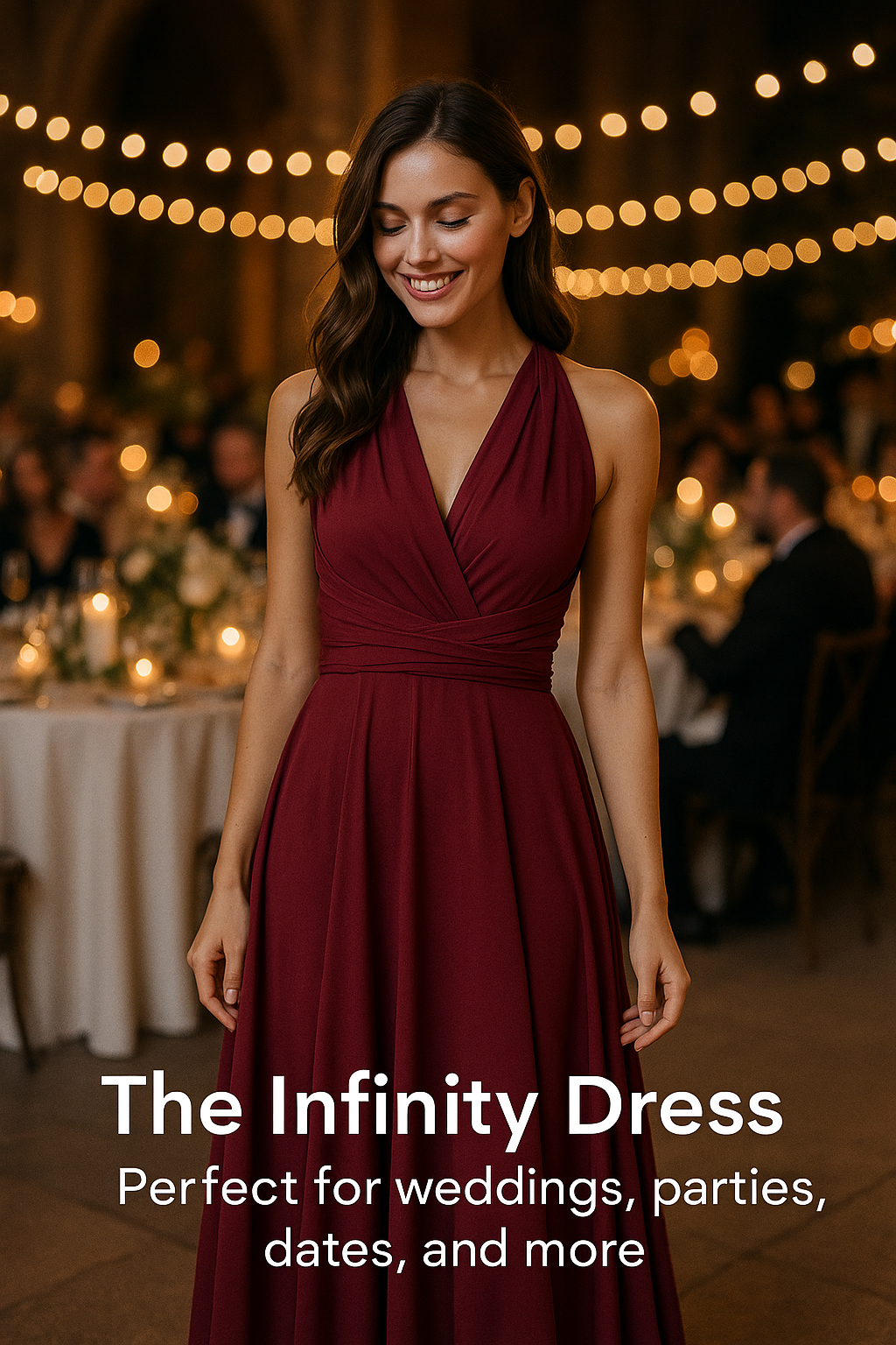 Oreal™ Multi-rope Halter Dress