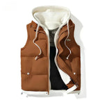 Iacoste - Gilet imbottito con cappuccio da donna