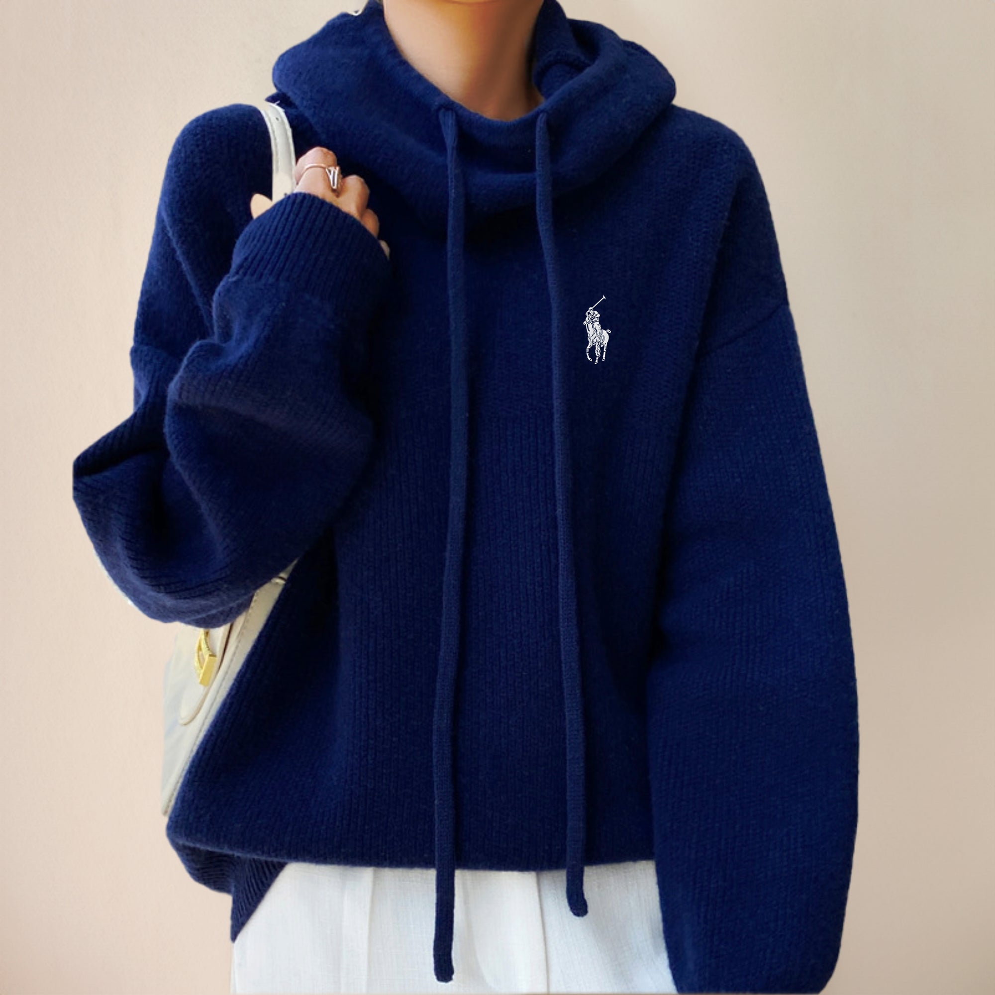 RL - Maglione Elegante con Collo Alto