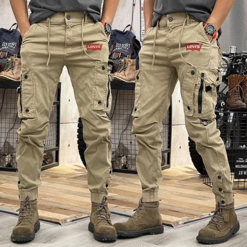 Lev's | Pantaloni cargo multi-tasche da uomo