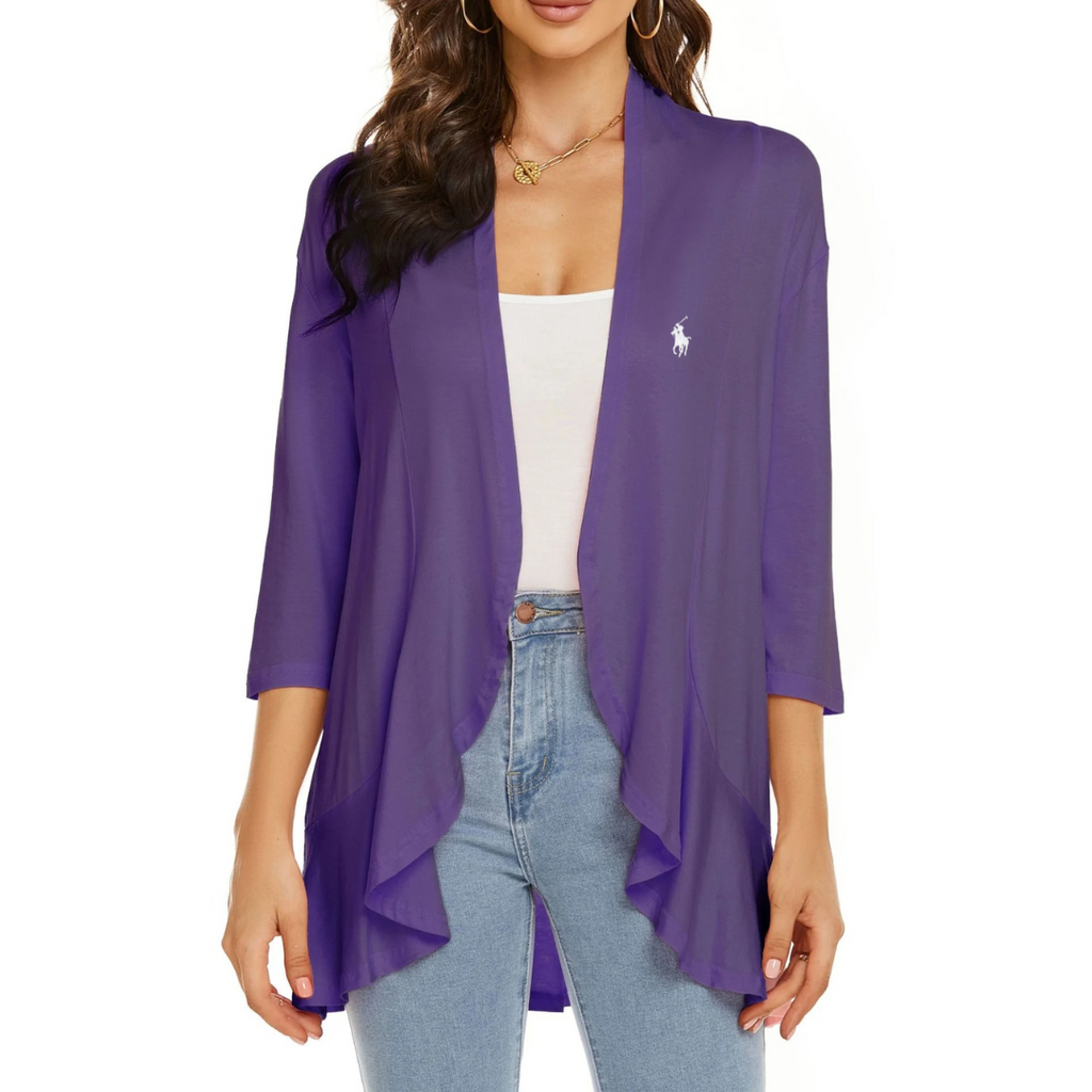 RL - Cardigan leggero e casual da donna