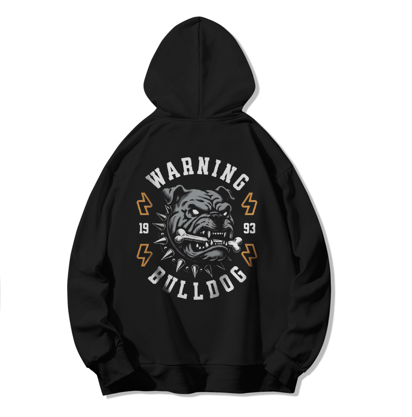 Warning Bolldog - Oversize Hoodie