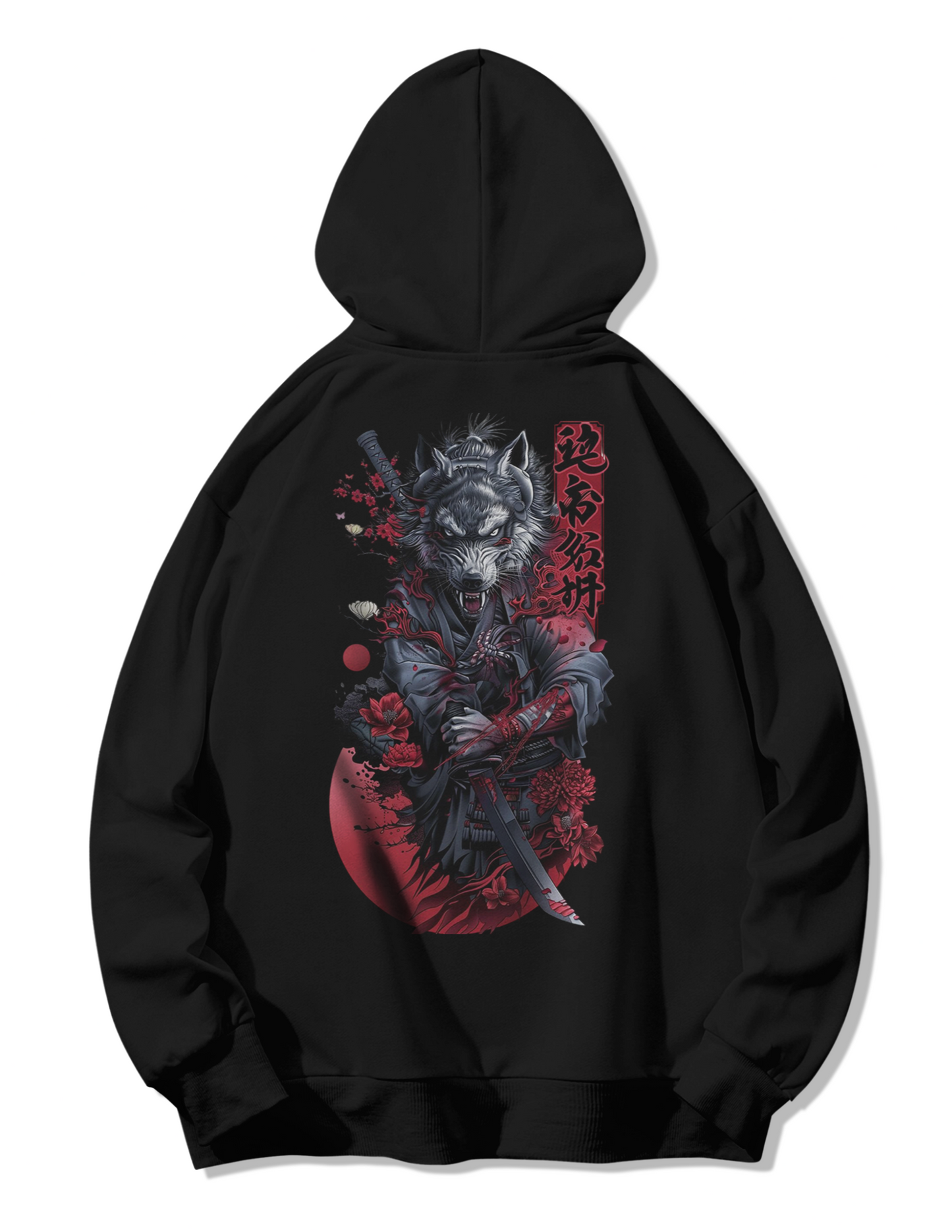 Samurai Wolf - Oversize Hoodie